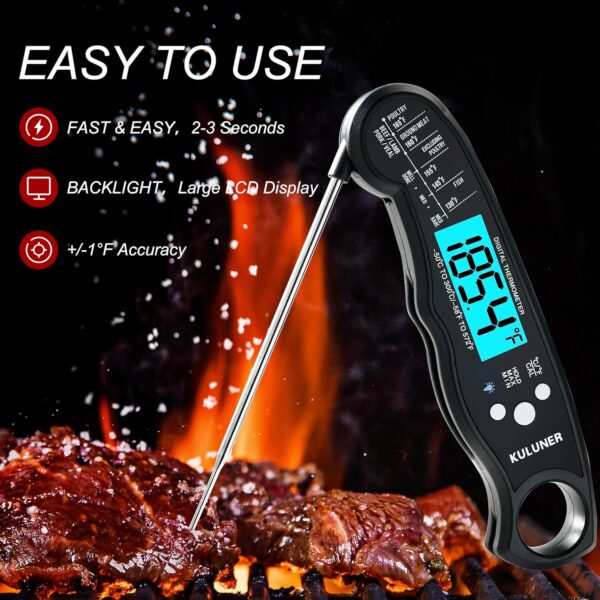 TP-01 Waterproof Digital Instant Read Meat Thermometer