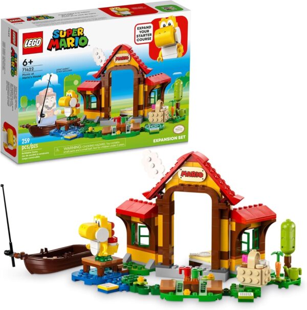 LEGO Super Mario Picnic at Mario’s House Expansion Set - Image 4