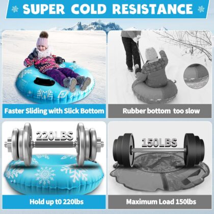 ZMLM Snow Tube for Sledding